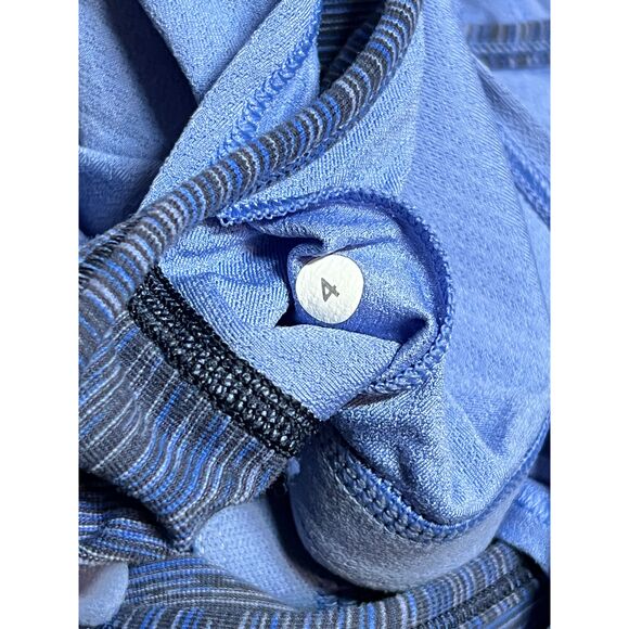 Womens Lululemon No Limits Tank Top Blue Gray Sleeveless Racerback Shirt Size 4 - Picture 4 of 4